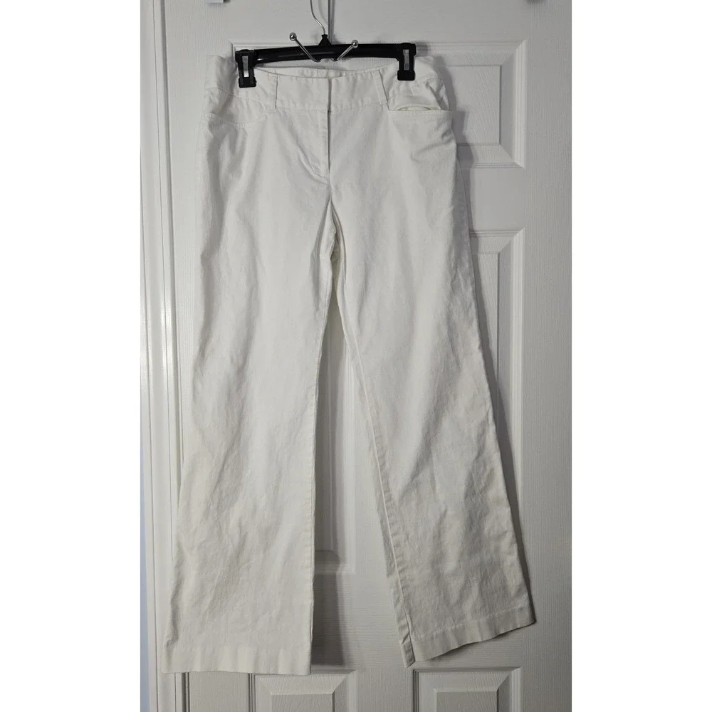 Michael Kors‎ Womans Pants Size 10 x 31 Long White
